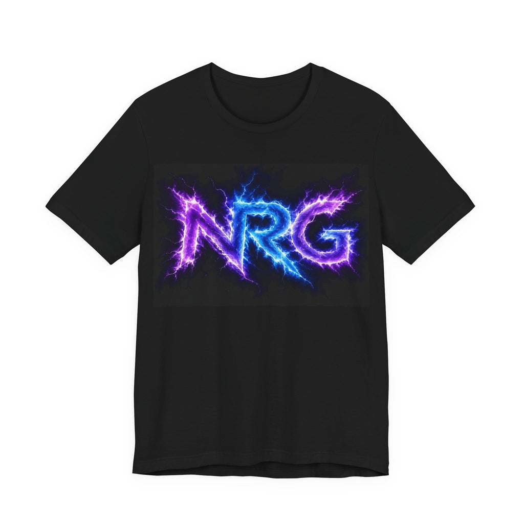 NRG Fitness Center Tee — Electric Logo (Black)