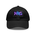 NRG Fitness Center Dad Hat — Leather Patch (Black)