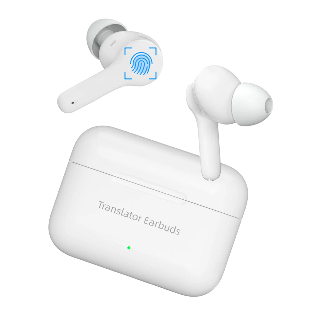 Wooask M6 AI Translator Earbuds — 144 Languages, Offline Packs