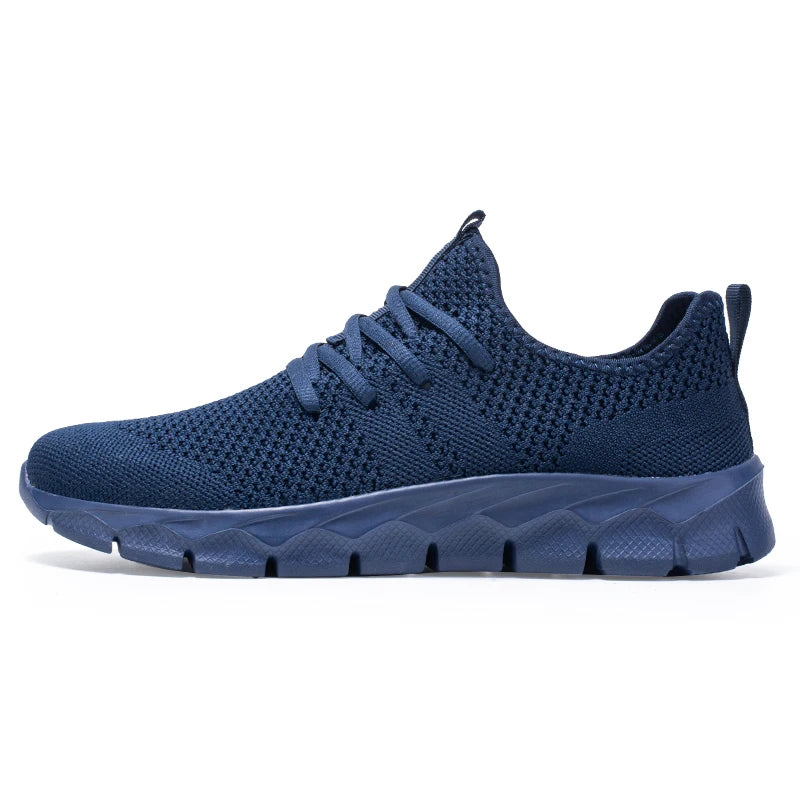 FlexRun Platform Knit Sneakers — Men’s
