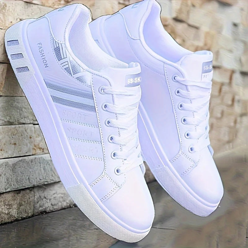 Gray everyday skate sneaker