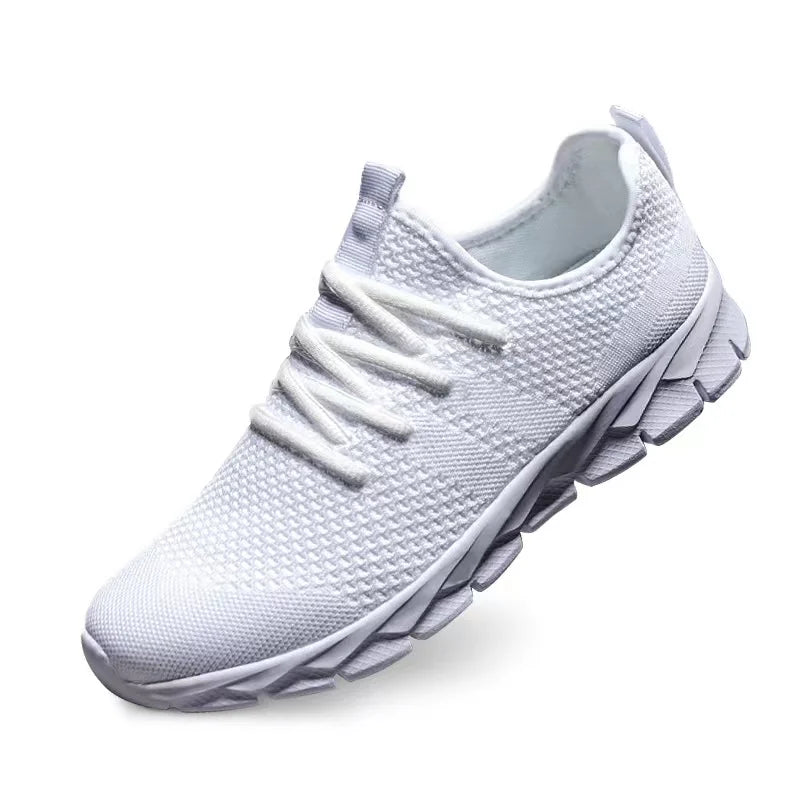 FlexRun Platform Knit Sneakers — Men’s
