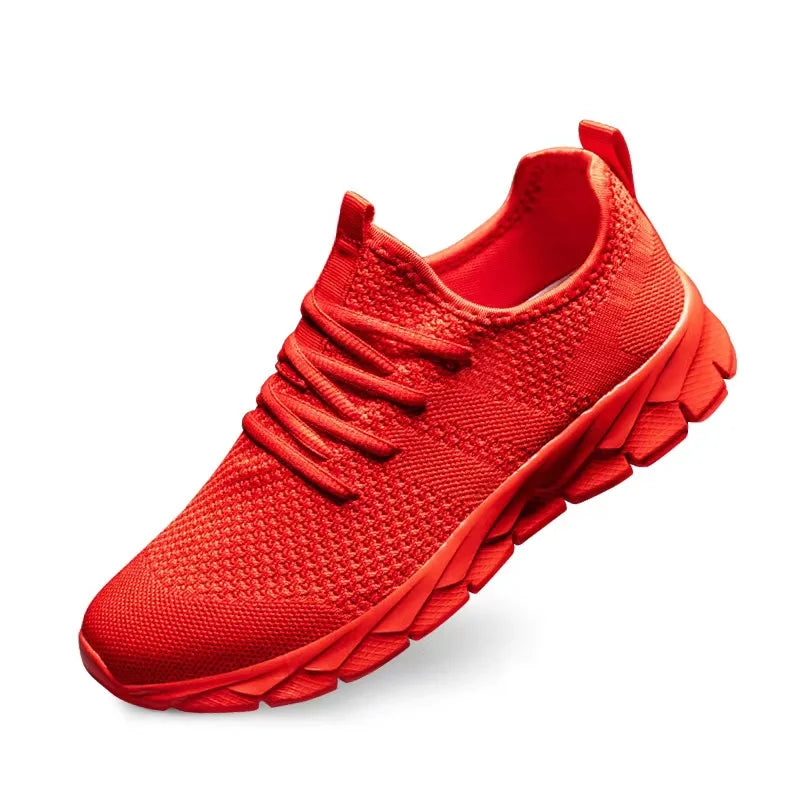 FlexRun Platform Knit Sneakers — Men’s