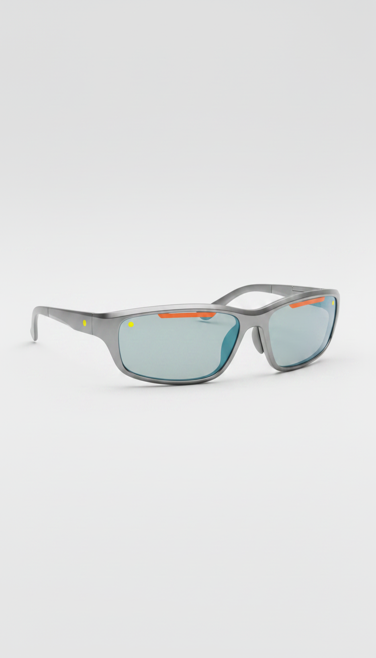 Alternate angle view of Smart HUD Glasses