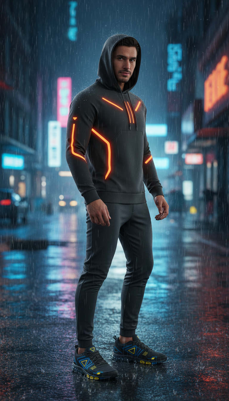 Another view of Tech-Inspired Athletic Apparel